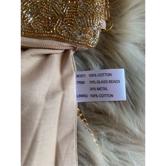 Versona Rose Gold I DO Beaded Crossbody Bag - Picture 8 of 8